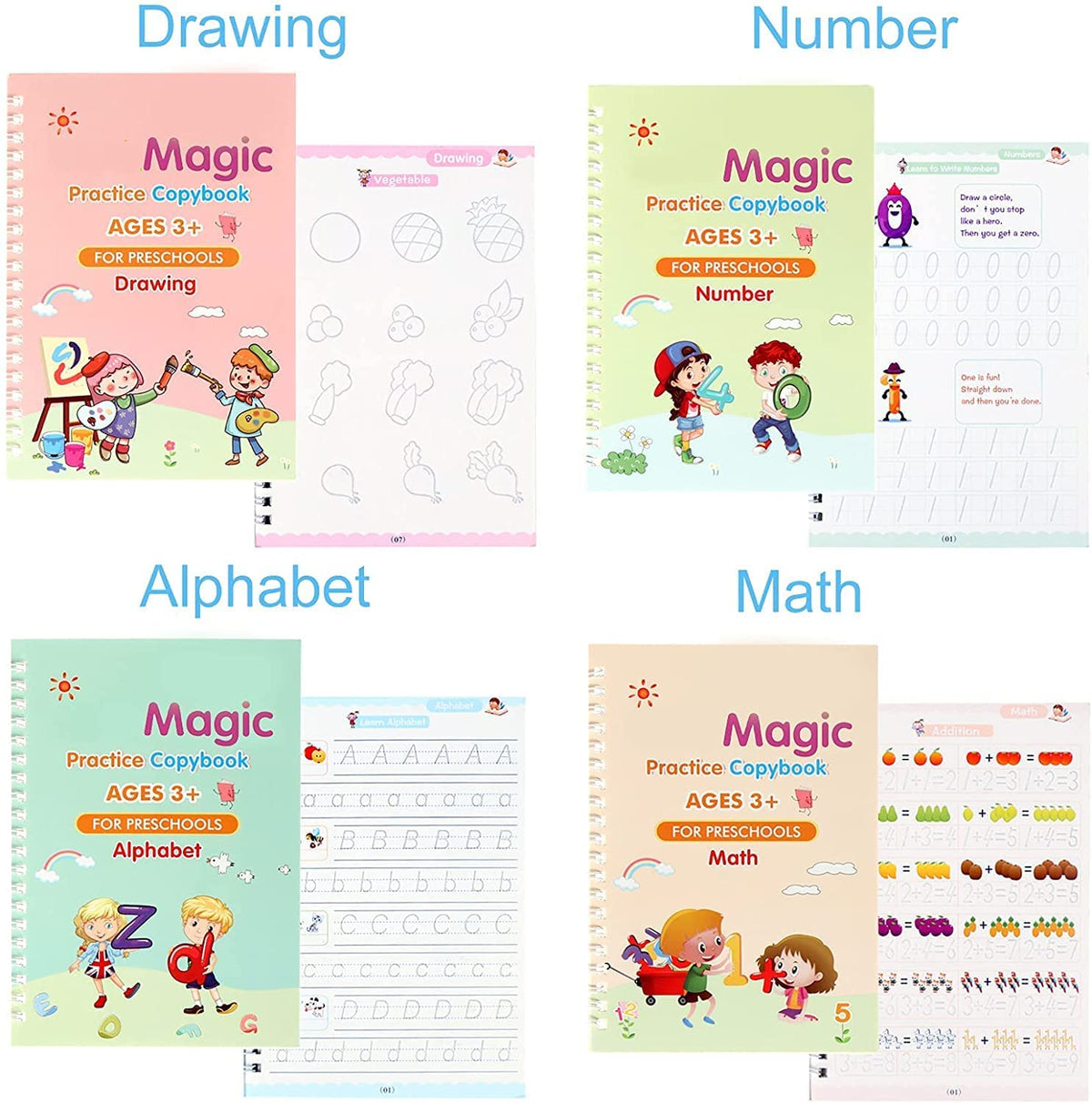 Sank Magic Practice Copybook