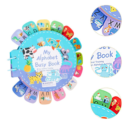 My Alphabet Busy Book for Kids